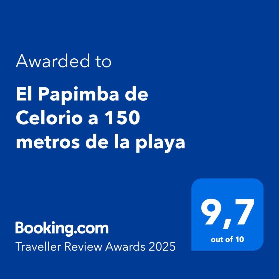Апартаменты El Papimba De Celorio A 150 Metros De La Playa Экстерьер фото